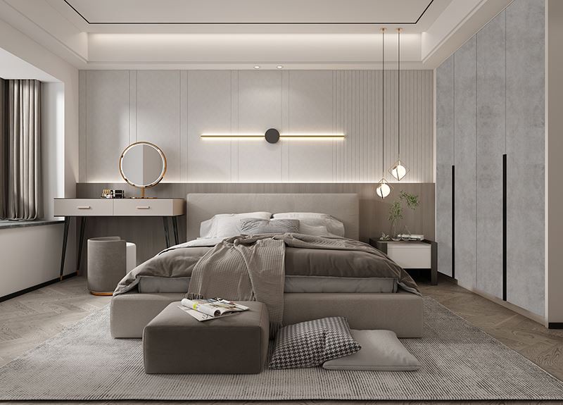 handleless modern wardrobe