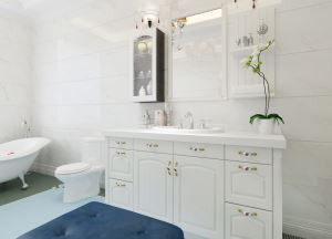 Kabinet Wastafel Kamar Mandi Tradisional