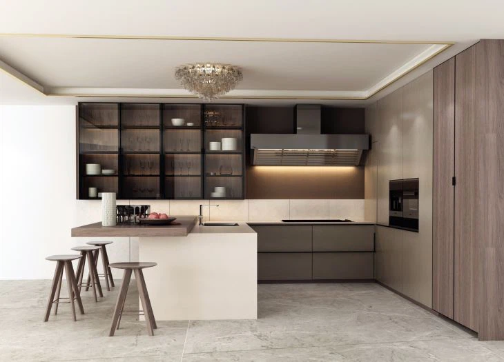 Lemari Dapur Melamin Modular