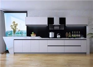Lemari Dapur Tanpa Bingkai Lacquer