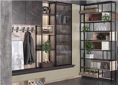 Kabinet Penyimpanan Entryway