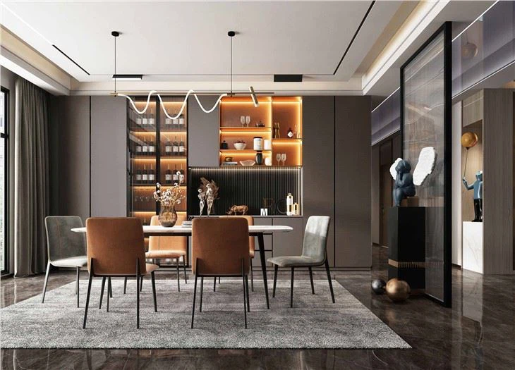 Dining Room Build In Cabinets
